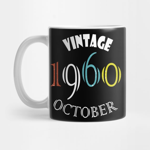 1960 - Vintage october Birthday by rashiddidou